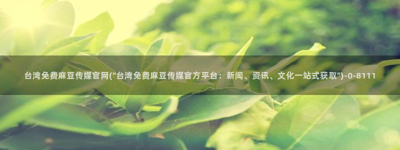 麻豆高清视频