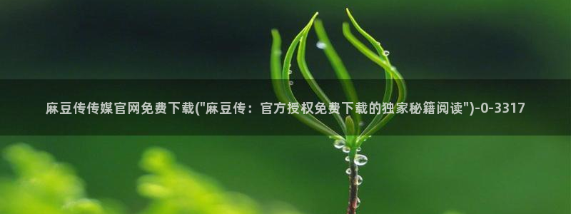 麻豆幕后花絮