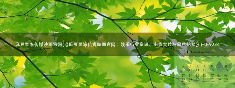 麻豆精选片单